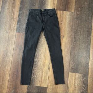 LUCKY BRAND | Sasha Super Skinny Jean in Weathered Black Sz 2/26